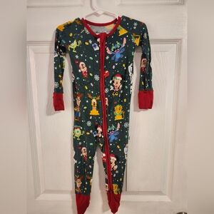 Limited edition Mickey and friends little sleepies bamboo pajamas